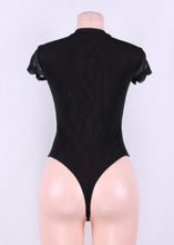 Black Mesh Bodysuit (S-XL)